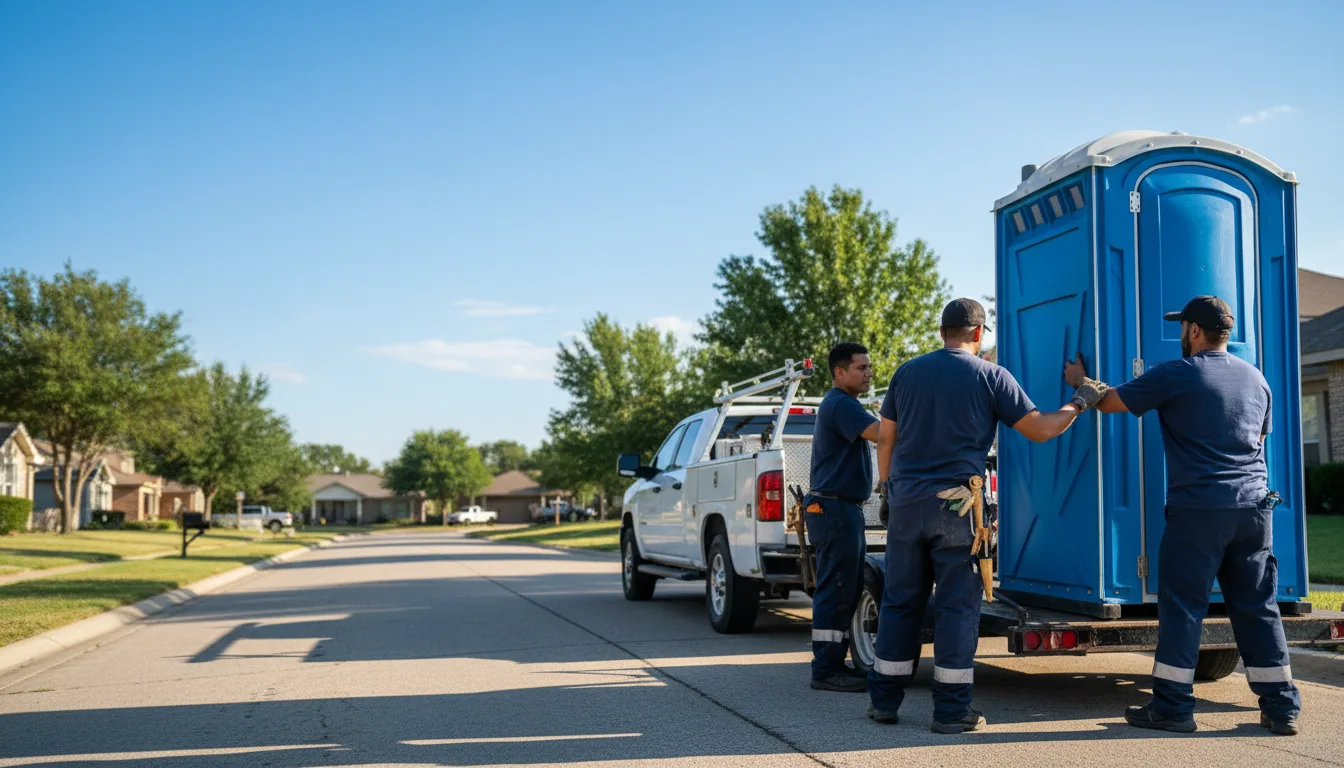 Portable Toilet Rental in Rantoul, IL near me